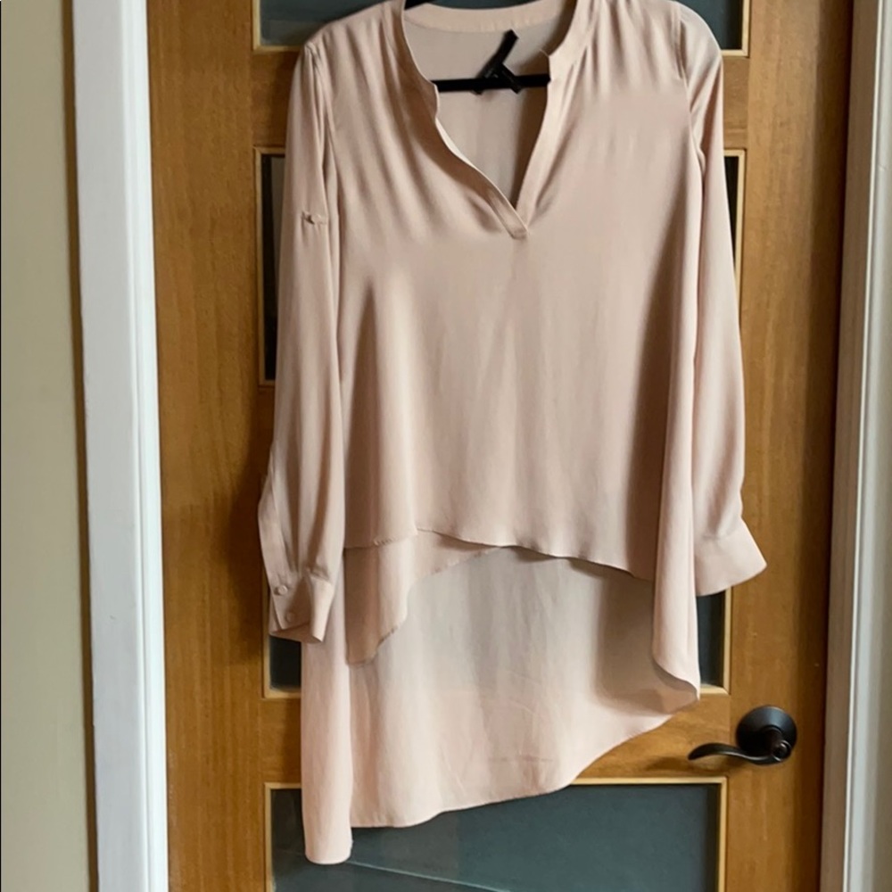 BCBG high low blouse